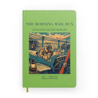 Thumbnail for VINTAGE G4146 - The Morning Mail Run - Designed Notebooks design on lightgreen