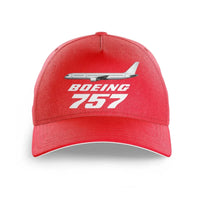 Thumbnail for The Boeing 757 printed hat - red
