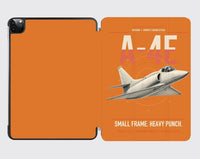 Thumbnail for A-4E Skyhawk design on orange ipad tablet case