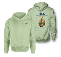 Thumbnail for Kharkiv International Airport (HRK) design on light green double-side hoodie