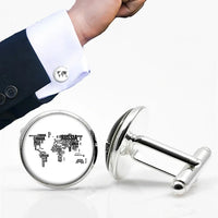 Thumbnail for World Map Cuff Links - view 10