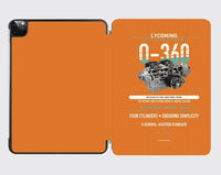 Thumbnail for O-360 design on orange ipad tablet case