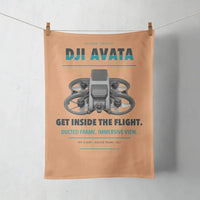 Thumbnail for DJI Avata design on orange towel