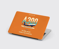 Thumbnail for Airbus A300C4-600 design on orange MacBook case