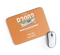 Thumbnail for Tecnam P2002 Sierra MkII design on orange rectangle mouse pad