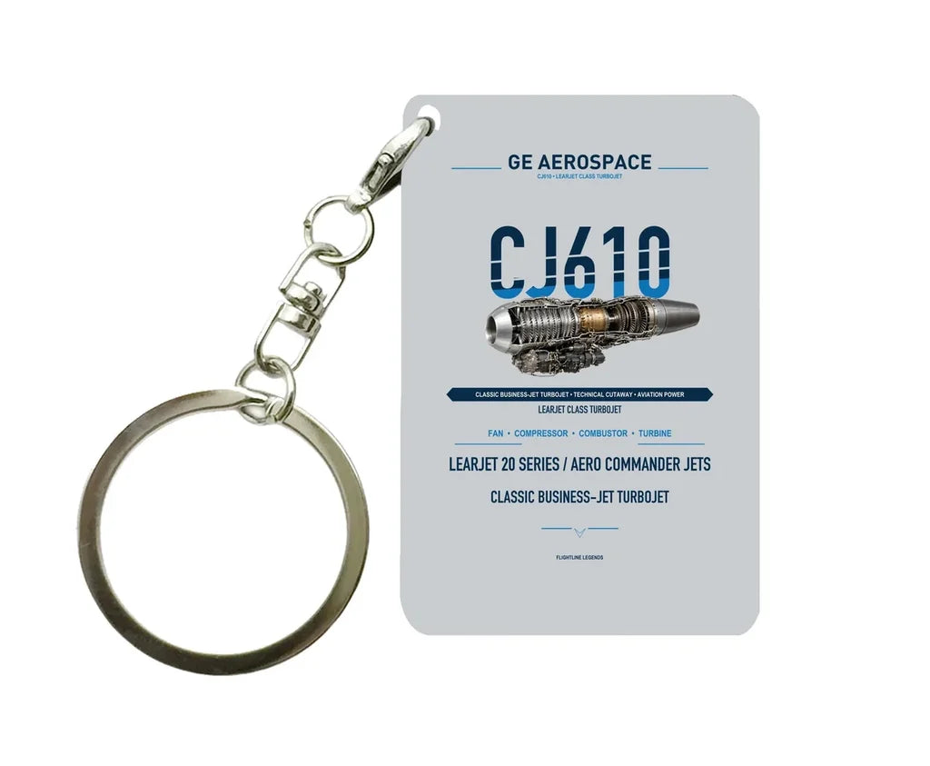 CJ610 Key Chain design on light gray key chain