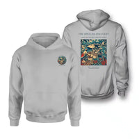 Thumbnail for VINTAGE G4279 - The Spice Island Scent - Double-Side Hoodie design on lightgray double side