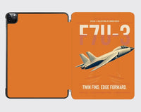 Thumbnail for F7U-3 Cutlass design on orange ipad tablet case