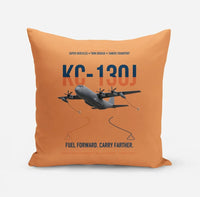 Thumbnail for KC-130J SUPER HERCULES design on orange pillow