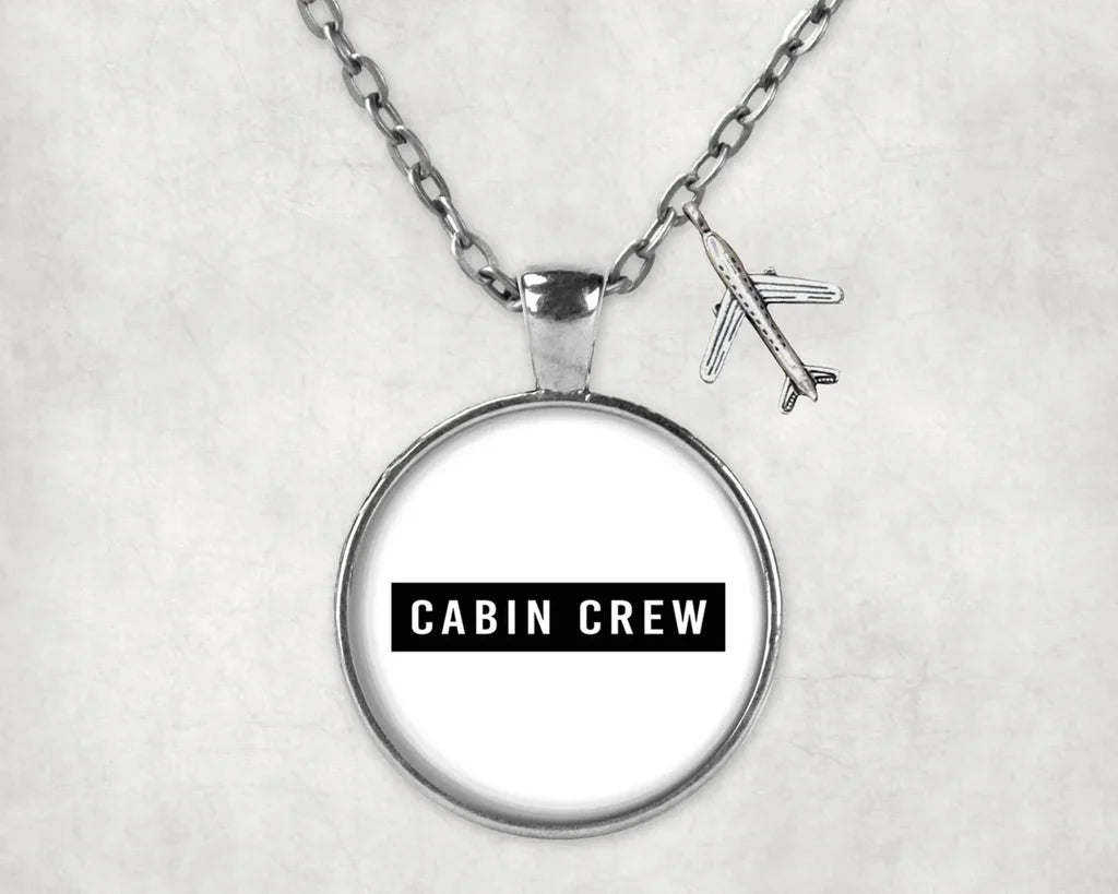 Cabin Crew Text Necklace - view 10
