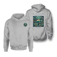 Thumbnail for VINTAGE G4407 - The Lagoon Night Fishing - Double-Side Hoodie design on lightgray double side