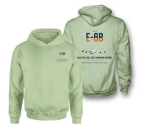 Thumbnail for E-6B Mercury design on light green double-side hoodie, double-side print