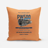Thumbnail for PW500 design on orange pillow