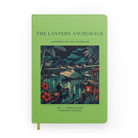 Thumbnail for VINTAGE G4187 - The Lantern Anchorage - Designed Notebooks design on lightgreen
