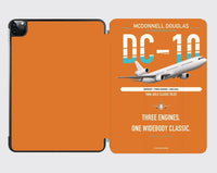 Thumbnail for McDonnell Douglas DC-10 design on orange ipad tablet case