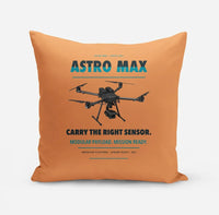 Thumbnail for Freefly Astro Max design on orange pillow