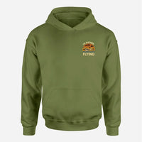 Thumbnail for Customisable I'd Rather Be Flying Hoodie - view 10