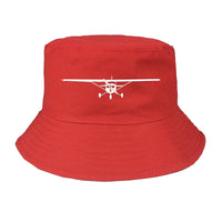 Thumbnail for Cessna 172 Silhouette summer hat - red