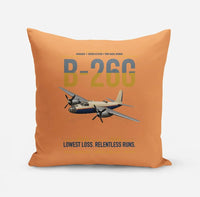 Thumbnail for B-26G Marauder design on orange pillow