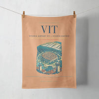 Thumbnail for Vitoria Airport (VIT) design on orange towel
