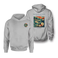 Thumbnail for VINTAGE G4078 - The Headland Light - Double-Side Hoodie design on lightgray double side