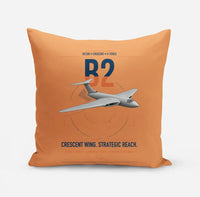Thumbnail for Handley Page Victor B2 design on orange pillow