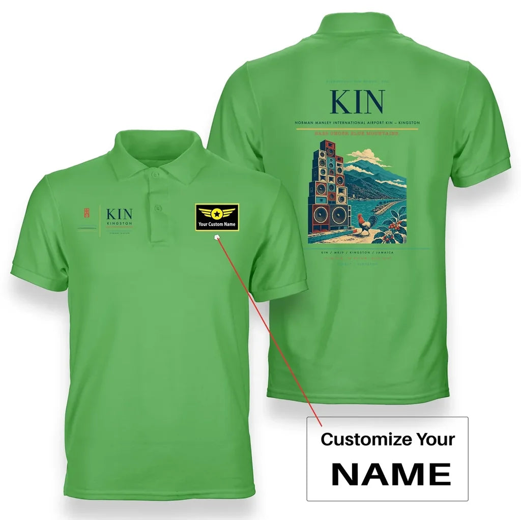 Norman Manley International Airport KIN — Kingston Light Green+Name