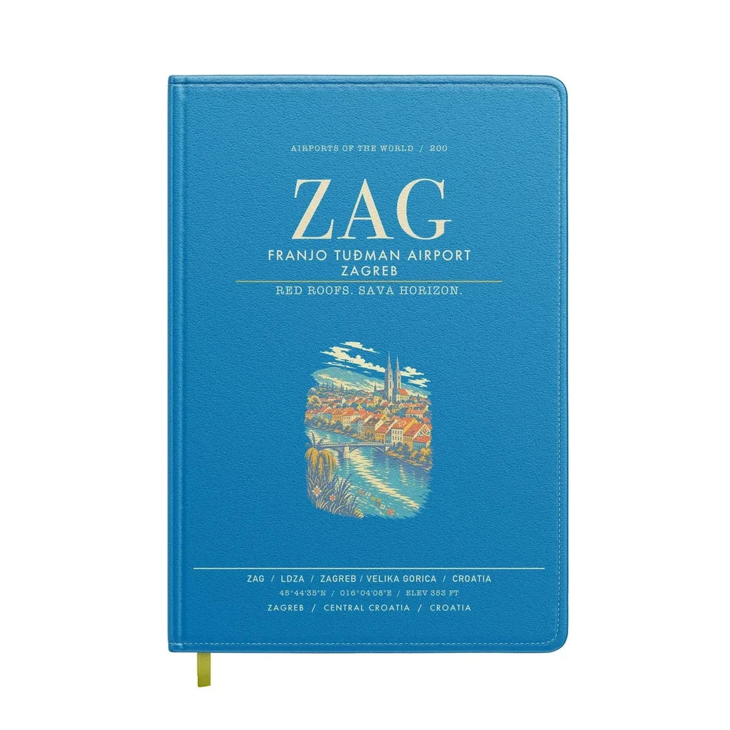 Franjo Tuman Airport Zagreb ZAG - Turquoise