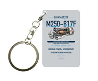 Thumbnail for M250-B17F Key Chain design on light gray key chain