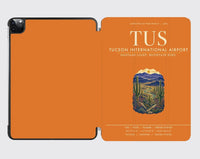 Thumbnail for Tucson International Airport (TUS) design on orange ipad tablet case