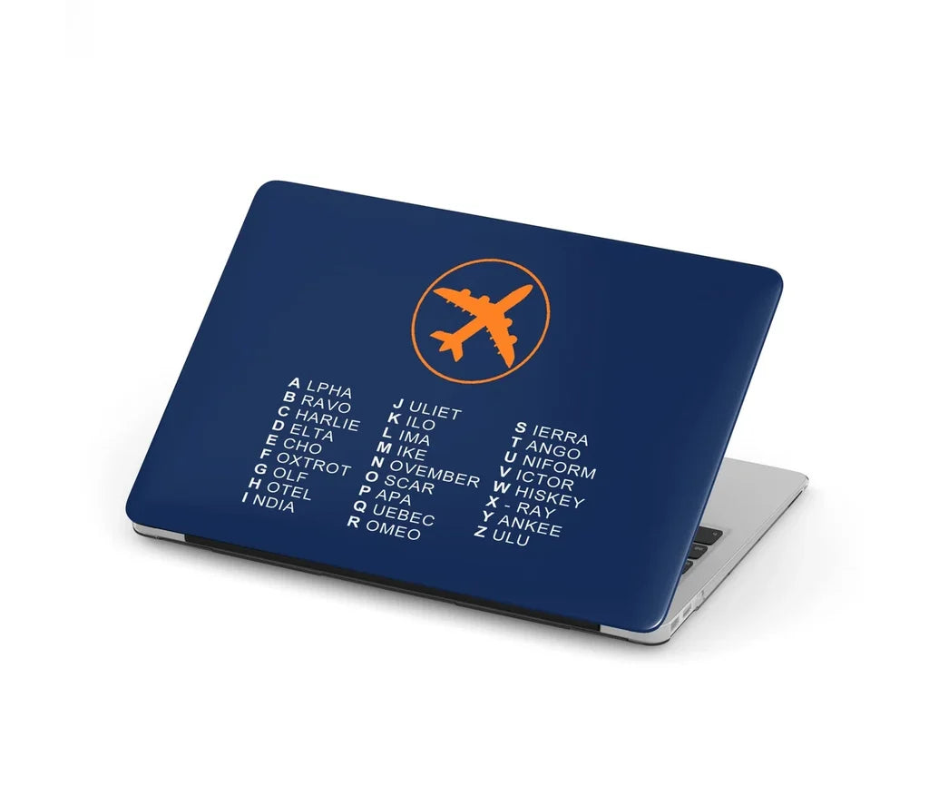 Aviation Alphabet MacBook Case - view 3