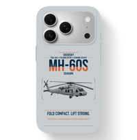 Thumbnail for Sikorsky MH-60S Seahawk design on light gray magsafe iphone case, for iPhone 17 Pro