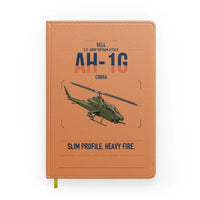 Thumbnail for Bell AH-1G Cobra design on orange notebook