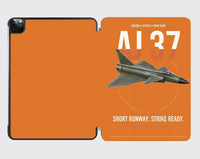 Thumbnail for Saab AJ 37 Viggen design on orange ipad tablet case
