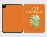 Thumbnail for Kertajati International Airport (KJT) design on orange ipad tablet case