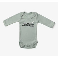 Thumbnail for Airbus A350 Baby Bodysuit - view 10