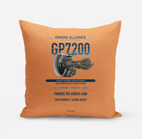 Thumbnail for GP7200 design on orange pillow