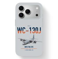 Thumbnail for WC-130J Hurricane Hunter design on light gray magsafe iphone case, for iPhone 17 Pro