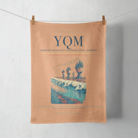 Thumbnail for Greater Moncton International Airport (YQM) design on orange towel