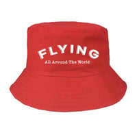 Thumbnail for Flying All Around The World summer hat - red