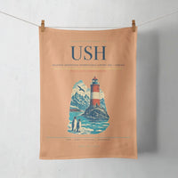 Thumbnail for Malvinas Argentinas International Airport (USH) design on orange towel
