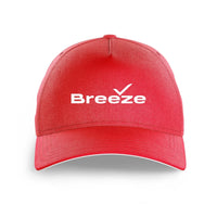 Thumbnail for Breeze Airways logo printed on red cap