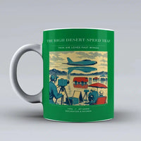 Thumbnail for VINTAGE G4295 - The High Desert Speed Trap - Ceramic Mug design on green