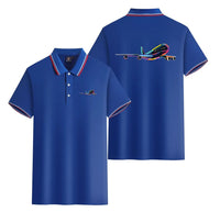 Thumbnail for Customisable Multicolor Airplane Polo Shirt - view 10
