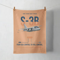 Thumbnail for S-3B Viking design on orange towel