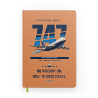 Thumbnail for Boeing 747-200B design on orange notebook