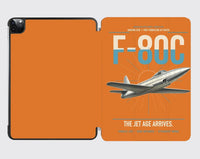 Thumbnail for F-80C Shooting Star design on orange ipad tablet case