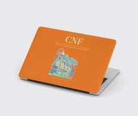 Thumbnail for Tancredo Neves International Airport (CNF) design on orange MacBook case