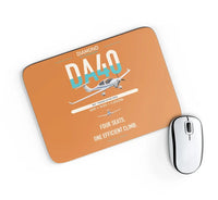 Thumbnail for Diamond DA40 design on orange rectangle mouse pad