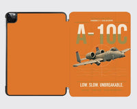 Thumbnail for A-10C Thunderbolt II design on orange ipad tablet case